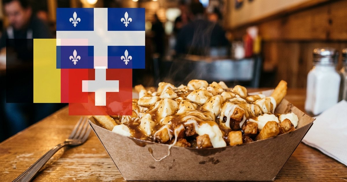 Poutine en Belgique et en Suisse 🧀🍟 Où retrouver un goût de chez nous ?