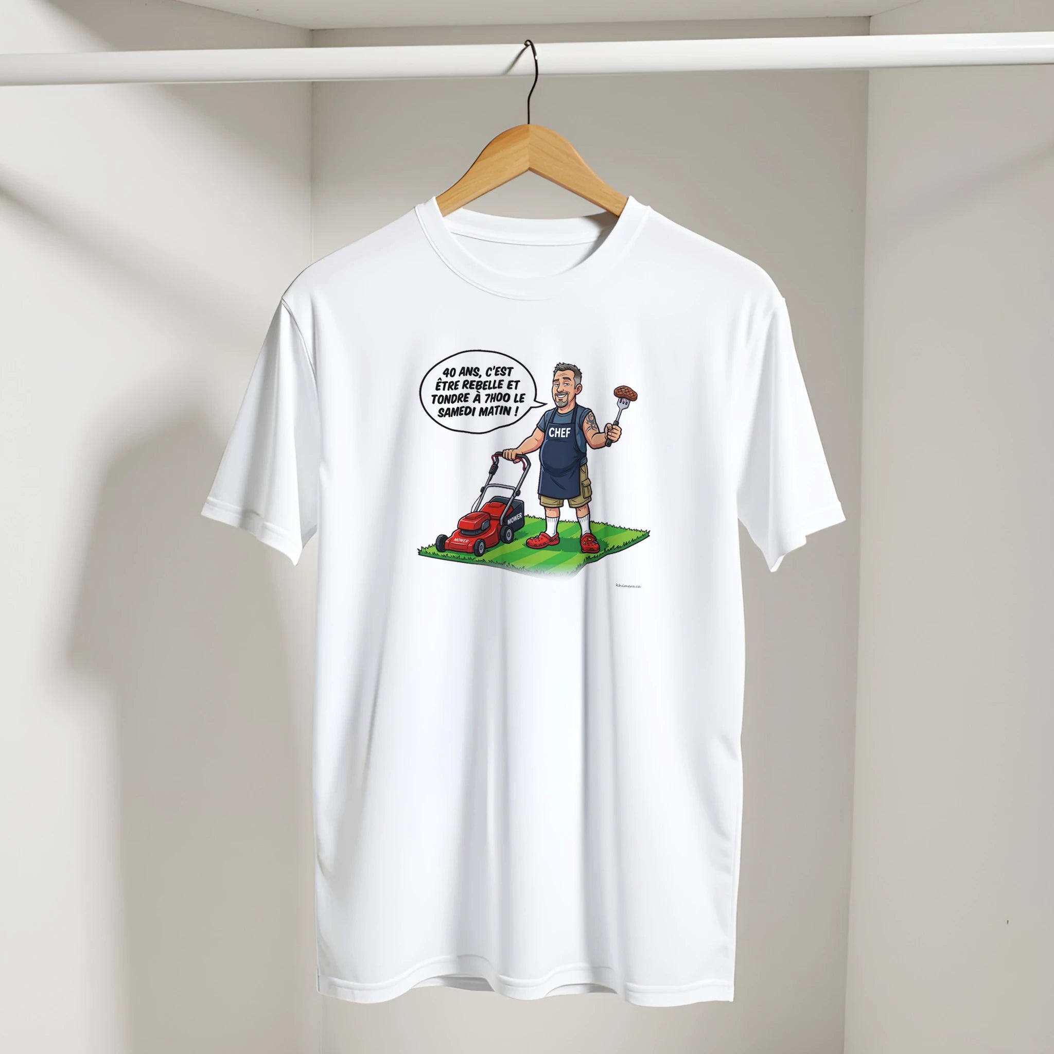 T-shirt Anniversaire 40 Ans Homme | Khimera