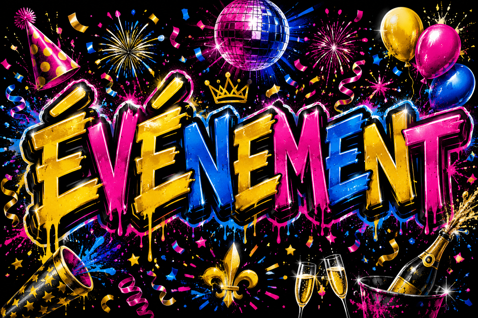 Banniere collection Evenement - anniversaire divorce EVG EVJF Saint-Jean celebration | Khimera