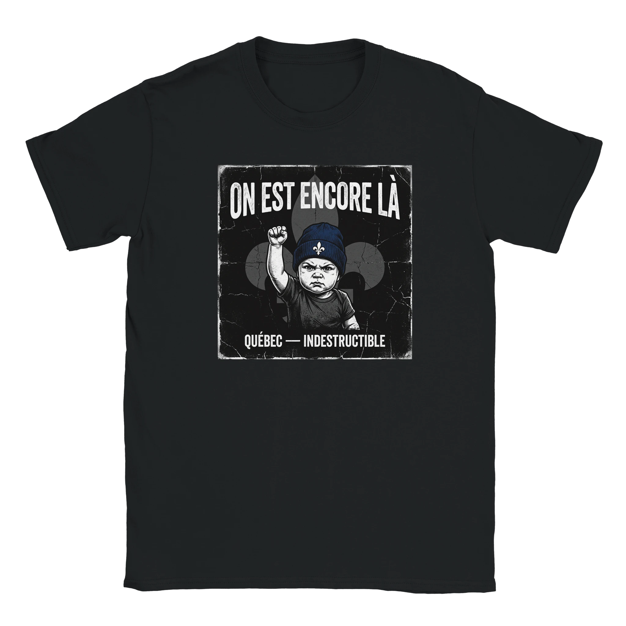 T-shirt résilience québécoise - couleur noir | Khimera